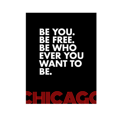 Be Free Poster