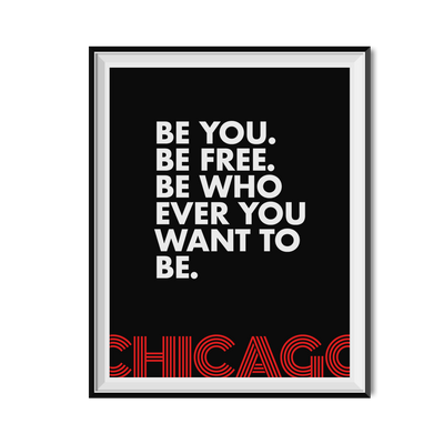 Be Free Poster